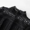 Women's Vintage Casual Summer Long Dress Short Sleeve Hollow Out Embroidery Maxi Dresses