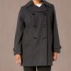 Women's Classic Double Breasted Wool Coat