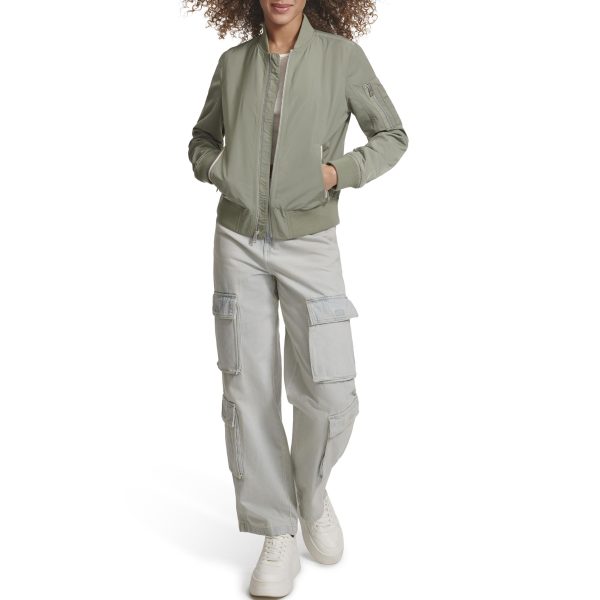 Women's Melanie Newport Bomber Jacket (Regular & Plus Size)