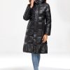 Long Down Jacket for Women Hooded Long Puffer Coat Duck Down Winter Coat Trendy Parka Jacket 2024