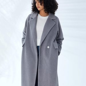 Winter Women's Casual Lapel Basic H-shaped Long Coat