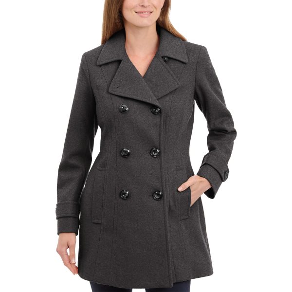 Women's Classic Double Breasted Wool Coat