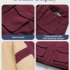 Women's Plus Size Winter Coats Warm Parka Jackets Sherpa Lined Detachable Fur Hood Available in Size 1X to 5X