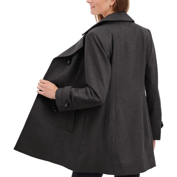 Women's Classic Double Breasted Wool Coat